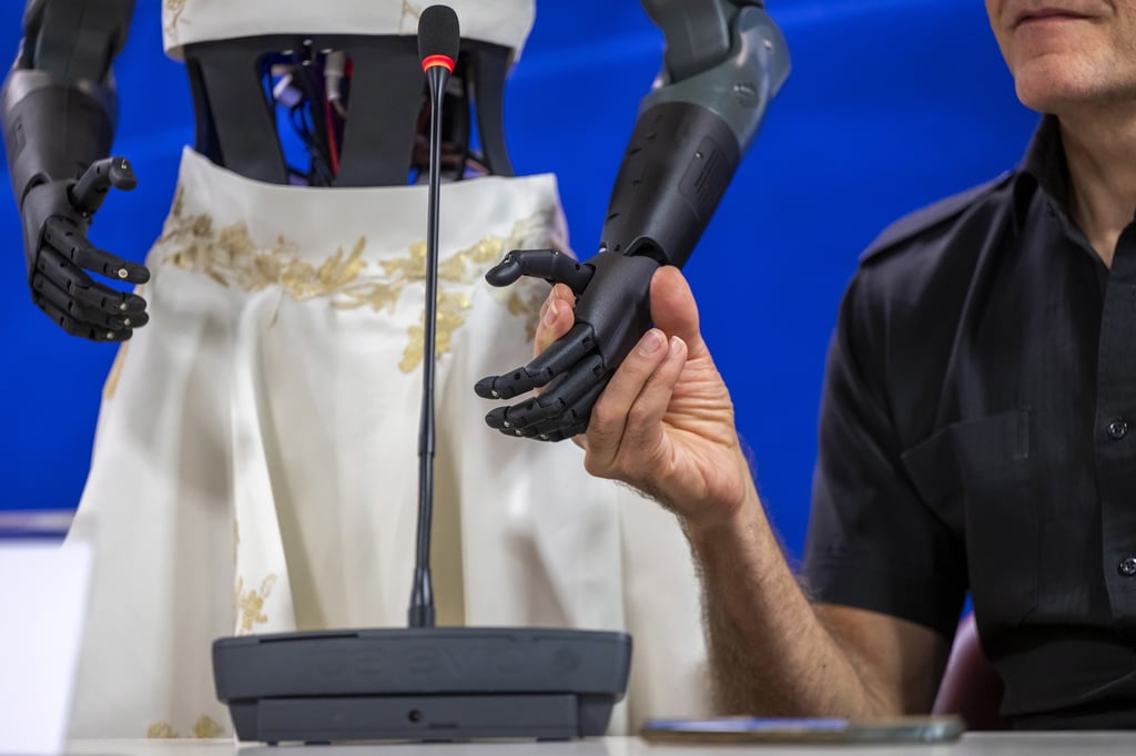 Los brazos, que ya están siendo probados en algunos hospitales de Ginebra.