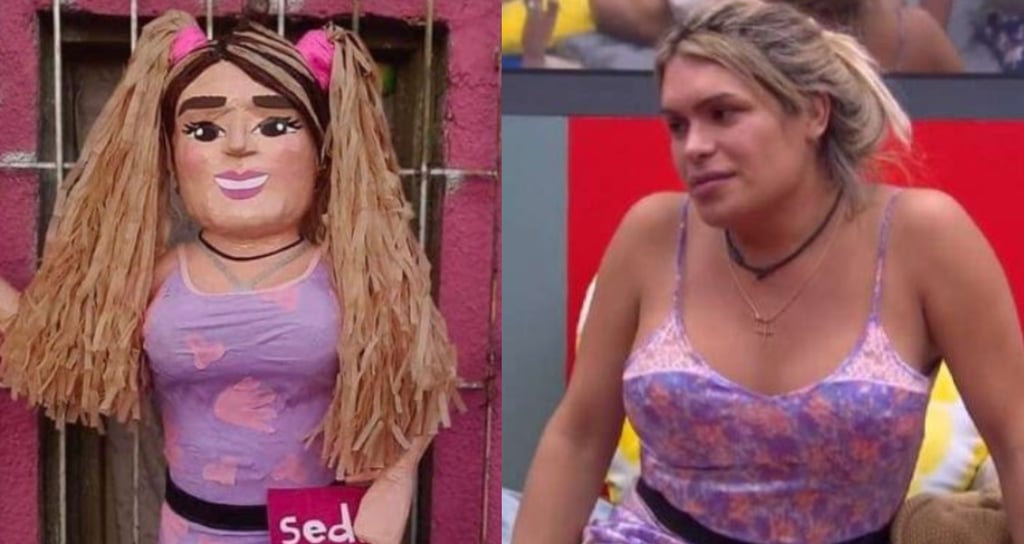 Tras su participación en La Casa de los Famosos, crean piñata de Wendy Guevara