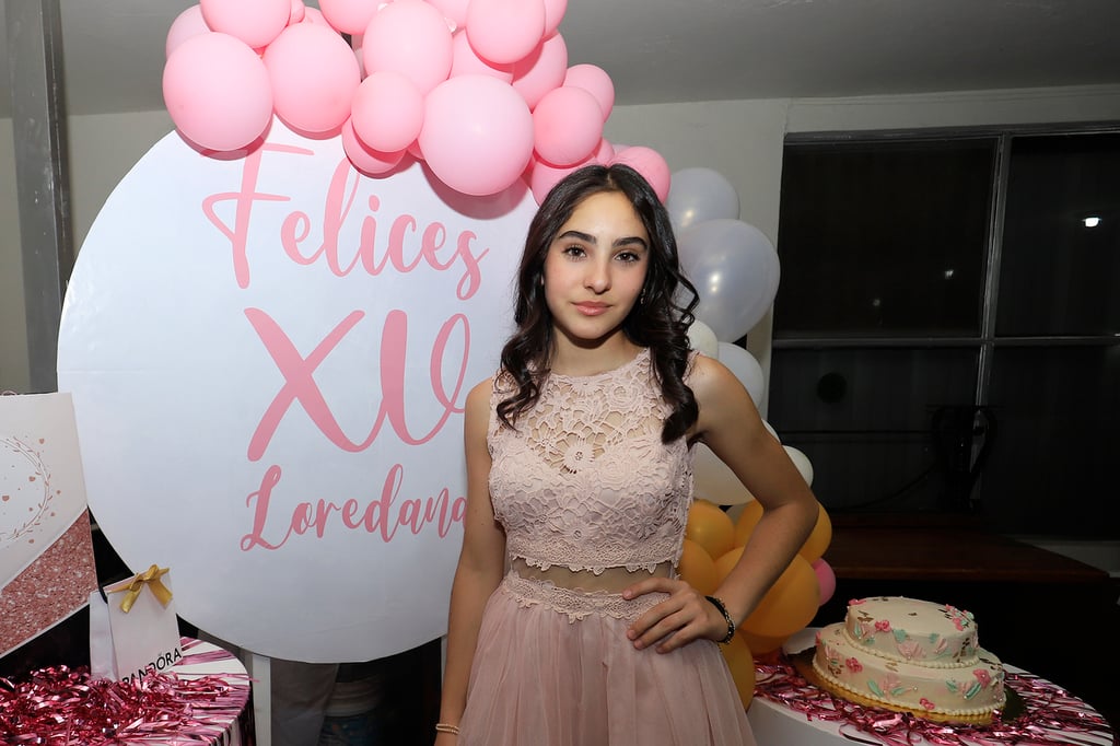 Loredana festeja sus 15 años