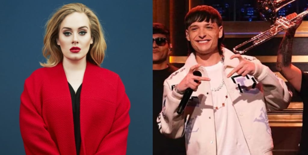 ¡No solo a Bad Bunny! Peso Pluma ya superó a Adele en lo más escuchado de Spotify