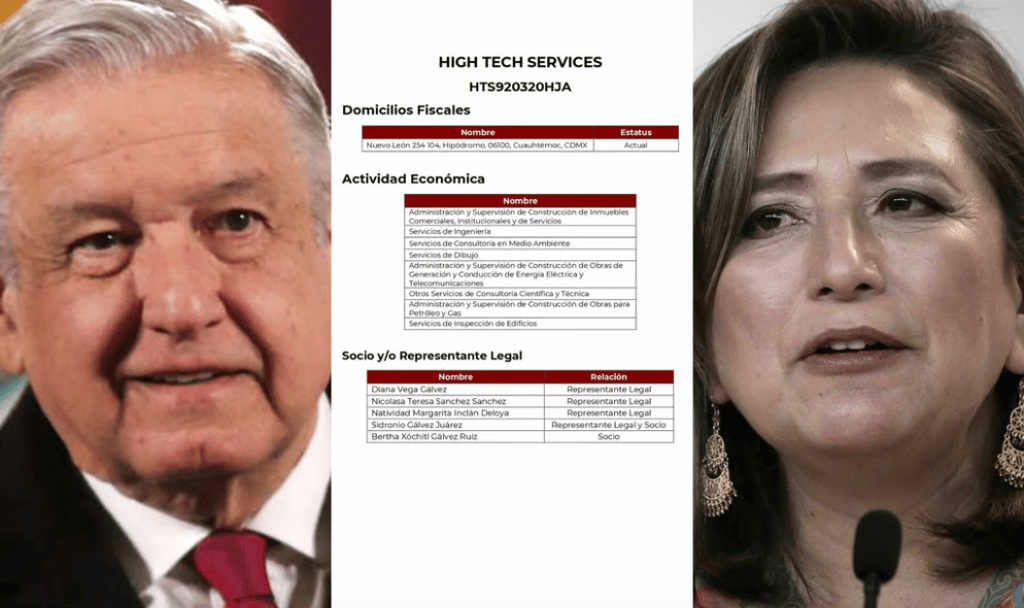 AMLO exhibe supuestos contratos de Xóchitl Gálvez y viola secreto