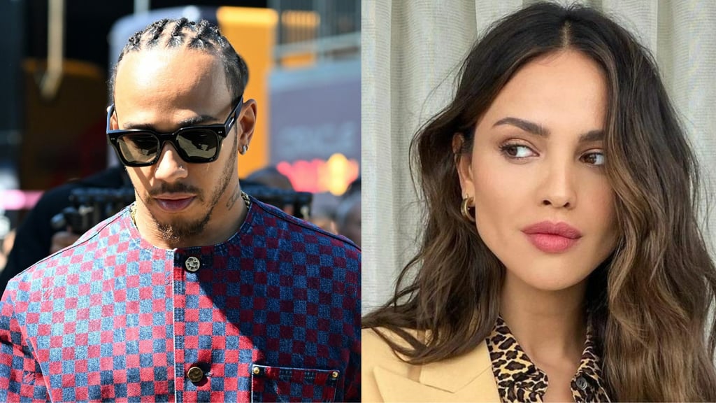 Lewis Hamilton es captado con Eiza González