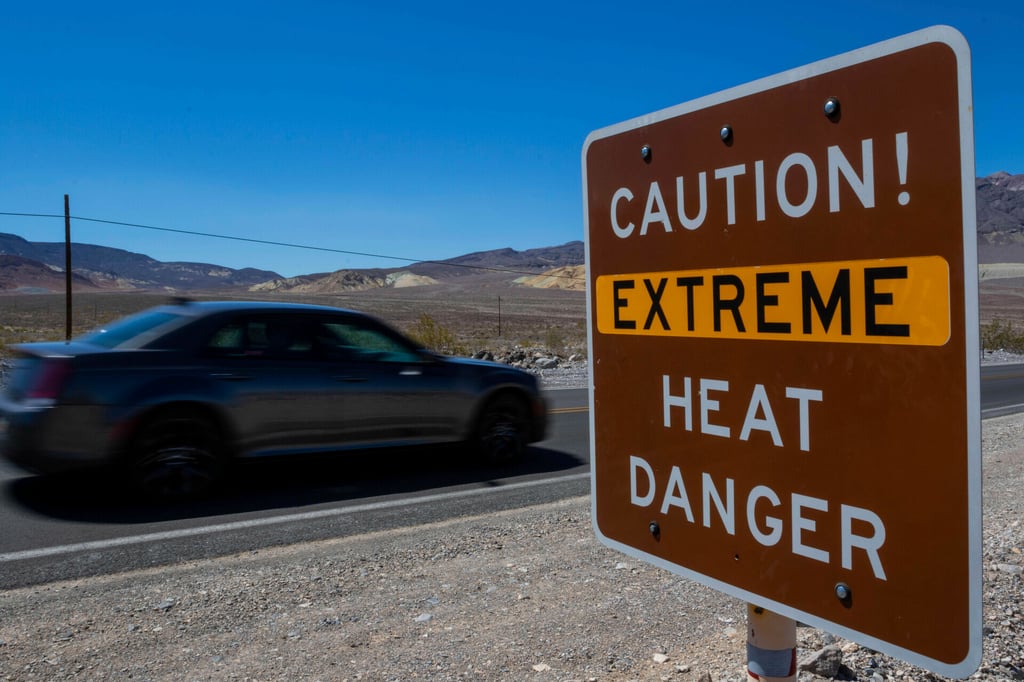 Death Valley está cerca de registrar la temperatura más alta en el