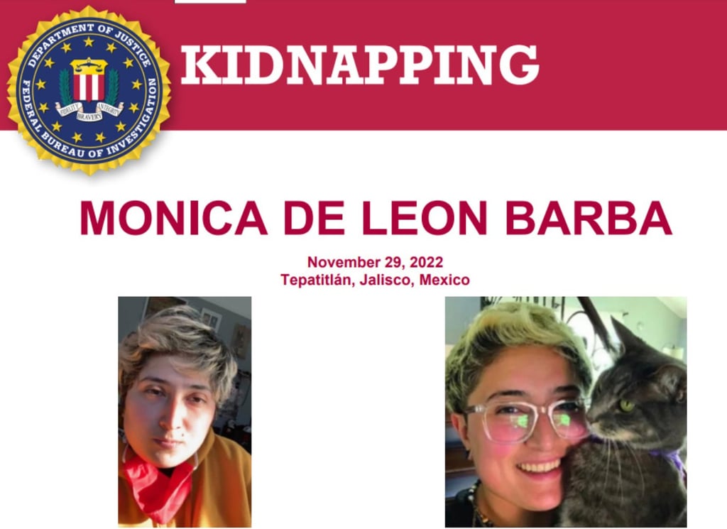 El FBI había ofrecido una recompensa de 40,000 dólares por información que ayudara a encontrarla. (ARCHIVO)