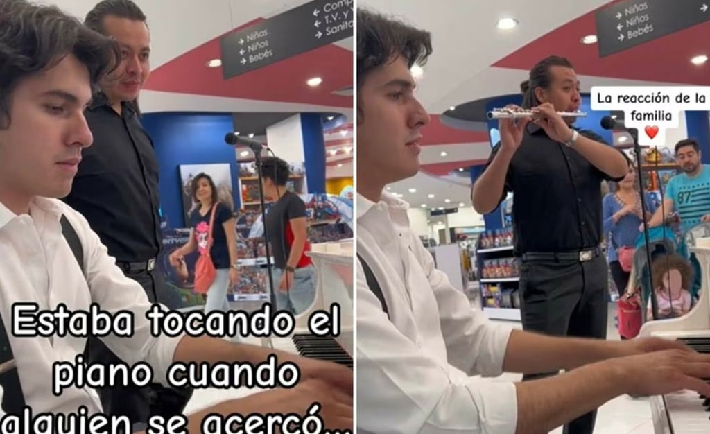 Músicos improvisan concierto en tienda departamental de CDMX y cautivan en TikTok
