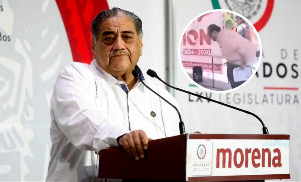 Diputado condena 'bullying' por caída de sus pantalones