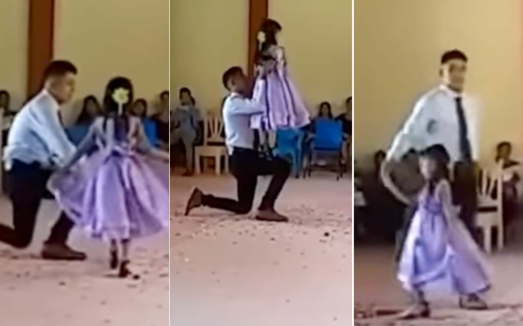 Manuel HE, como se identificó al profesor, es un joven de 20 años de edad, que estudia Lengua y Cultura en la Unich Yajalón, y se desempeña como educador comunitario desde hace un año y medio en Chiapas. (ESPECIAL)