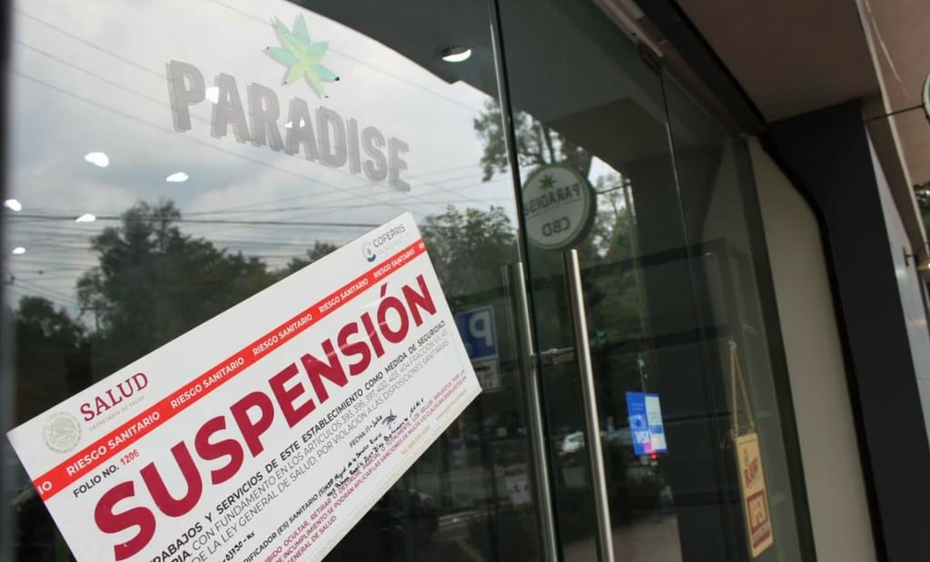 'Paradise', la tienda de cannabis de la que es socio Vicente Fox y fue clausurada