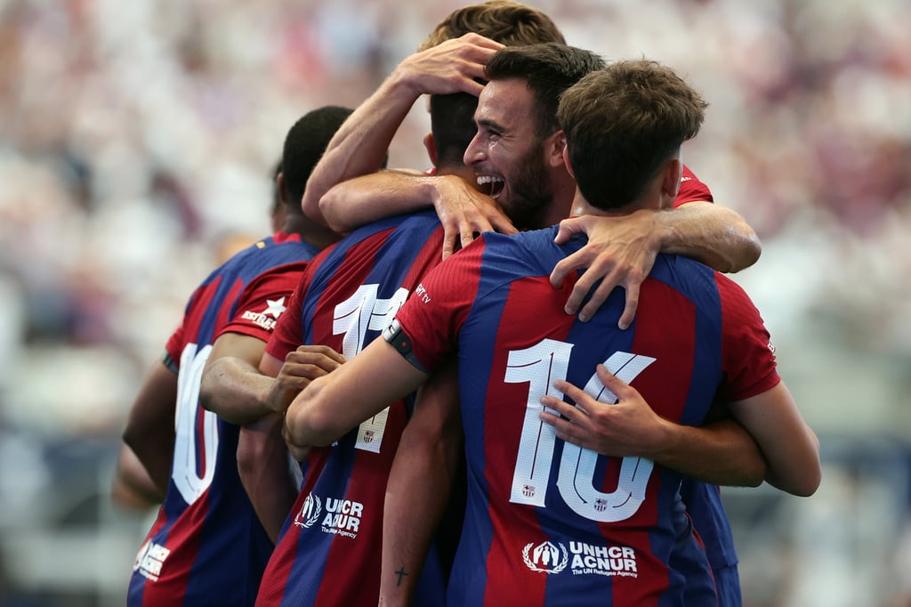 Dominio. Es el tercer triunfo del Barcelona en tres amistosos contra el Madrid en tierras estadounidenses.