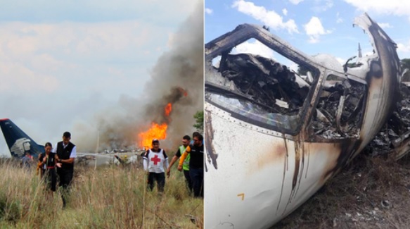 VIDEO: Así fue el momento exacto donde avión se accidenta en Aeropuerto de Durango hace 5 años