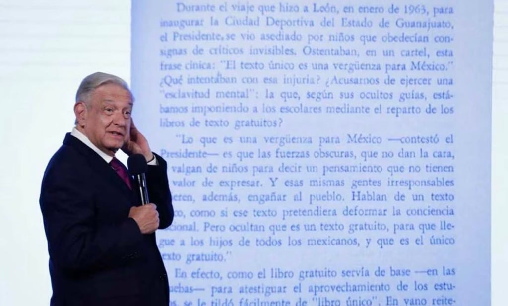 AMLO garantiza libros de texto para siguiente ciclo escolar