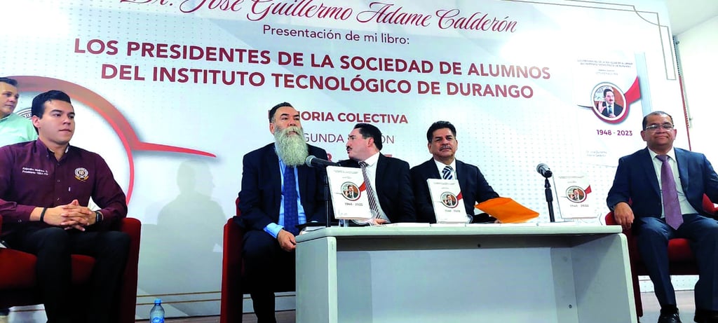 Libro. Se presentó el libro de los 66 presidentes del Comité Ejecutivo de la Sociedad de Alumnos del ITD en sus 75 años.