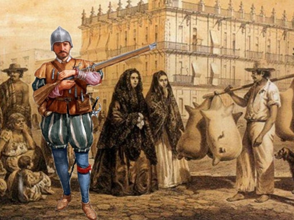 Una leyenda cuenta que Gil Pérez, soldado del Imperio español en octubre de 1593 fue misteriosamente transportado de Manila en las Filipinas a la Plaza Mayor (ahora el Zócalo) en Ciudad de México.