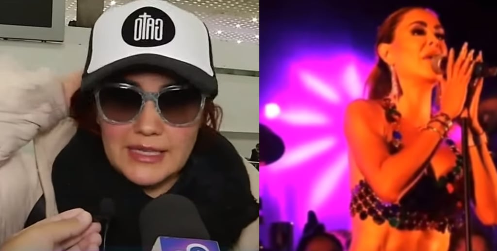 Así reaccionó Dulce María a la interpretación de Sálvame de Ninel Conde