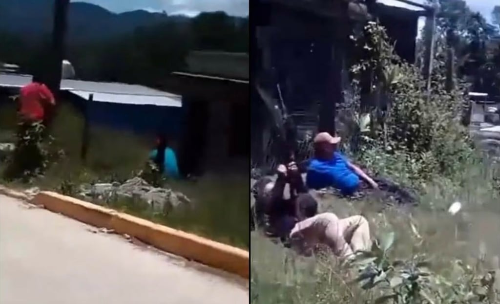 VIDEO: Grupo armado agrede a balazos a pobladores de Altamirano, Chiapas
