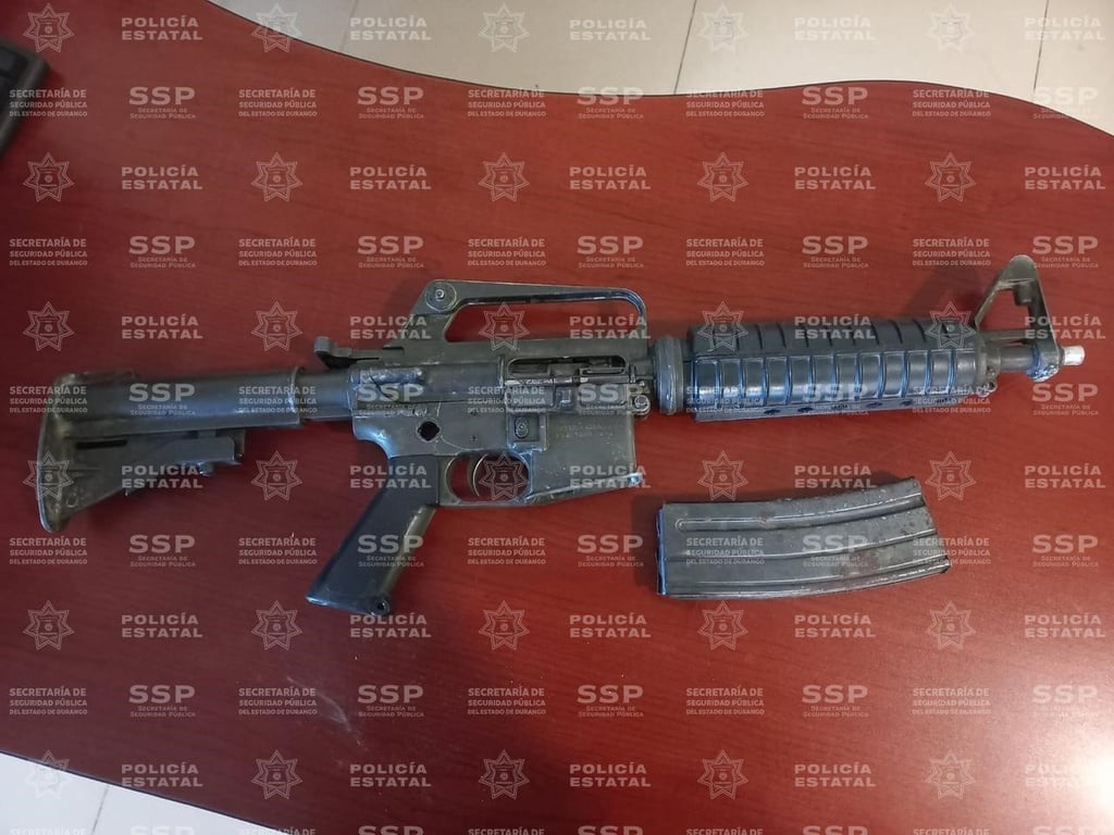 Detalles. La dependencia estatal detalló que el arma no tenía número de serie ni modelo.