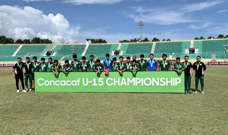 Selección Mexicana cae en la final del Campeonato de Concacaf Sub-15