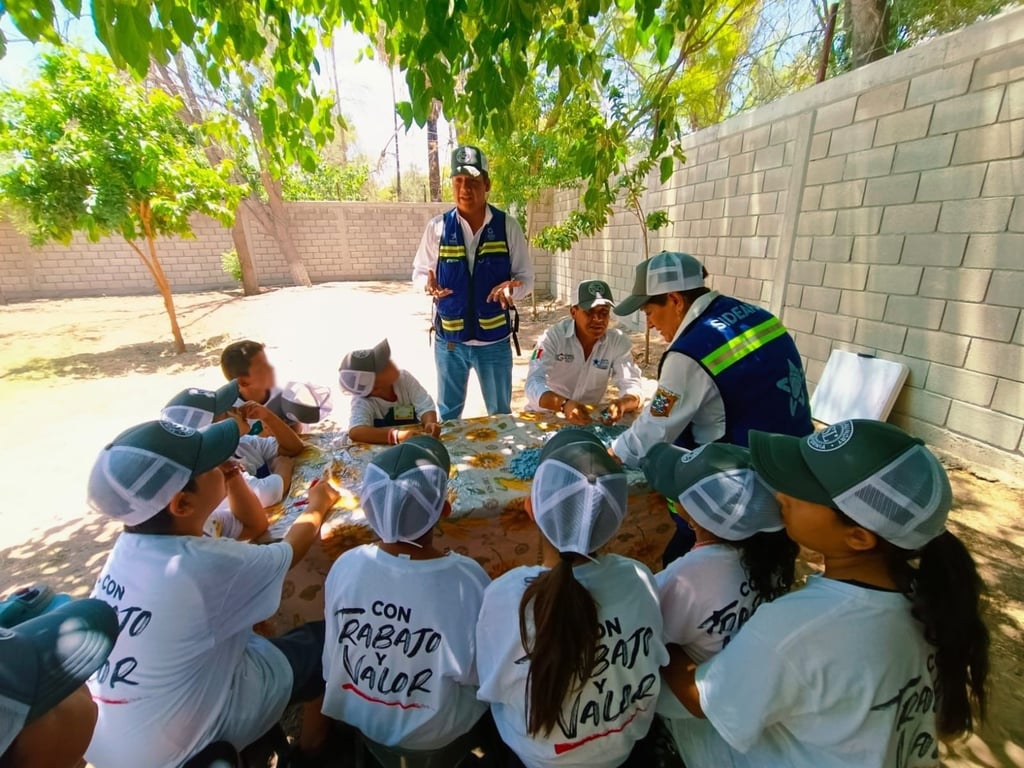 Campaña. unos 122 menores participaron en la campaña de concientización.