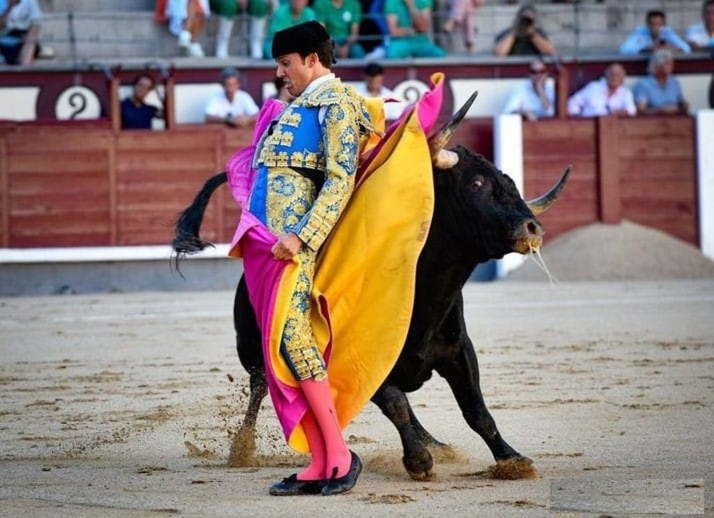 En España. EL novillero duranguense, Eduardo Neyra, se presentó en la Plaza de Toros de Las Ventas, en Madrid, España.