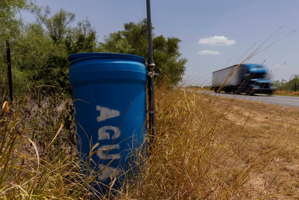 Las temperaturas veraniegas pueden ascender a los 43.3 grados Celsius en el poco poblado condado Jim Hogg de Texas.