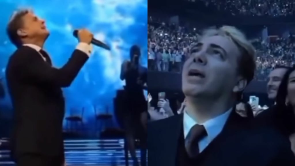Cristian Castro acude a concierto de Luis Miguel en Argentina