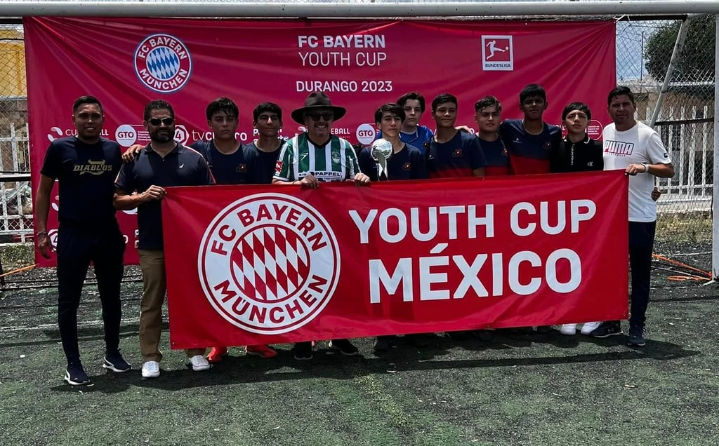 Campeón. Diablos Durango conquistó la etapa Estatal de la Copa Bayern Munich.