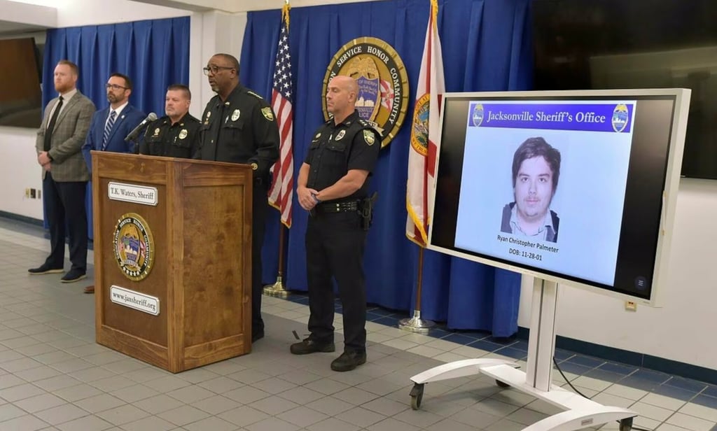 Autoridades confirman manifiestos racistas del atacante de Jacksonville