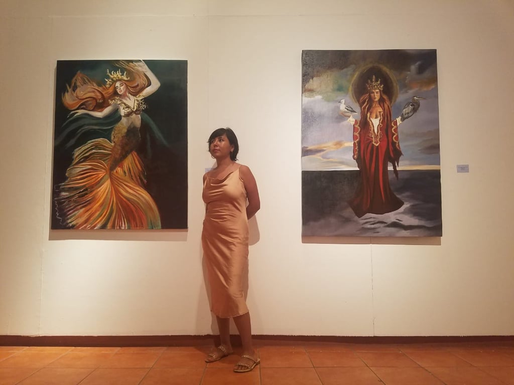 La artista duranguense Esperanza Vaz expone en Mazatlán