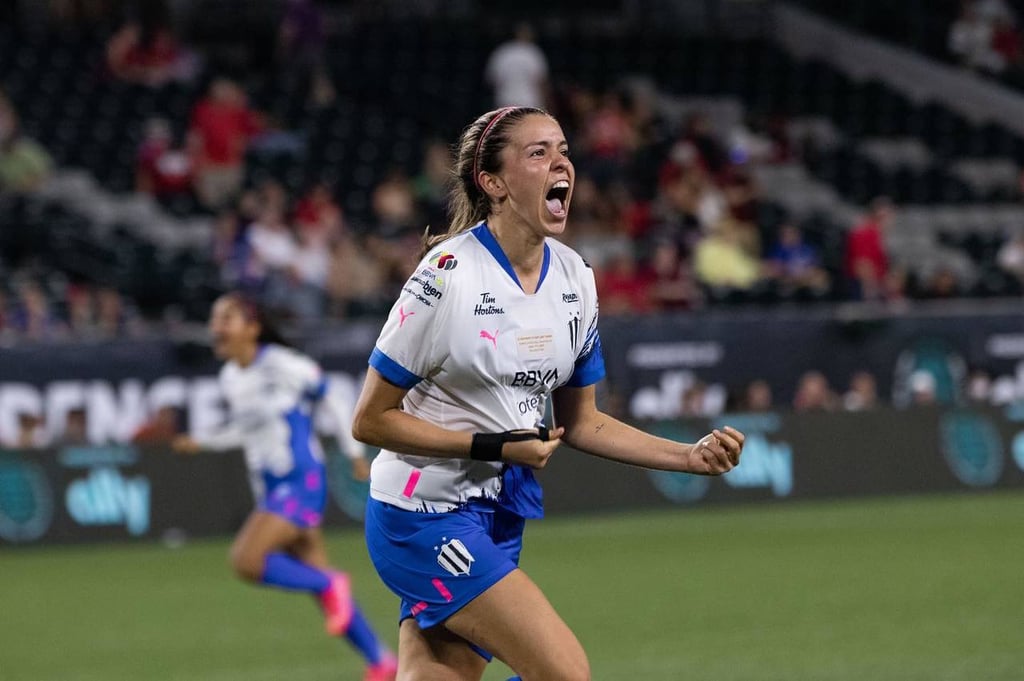 Contenta. Solís, de 30 años de edad, se siente 'muy contenta' con lo que vive en el Monterrey.