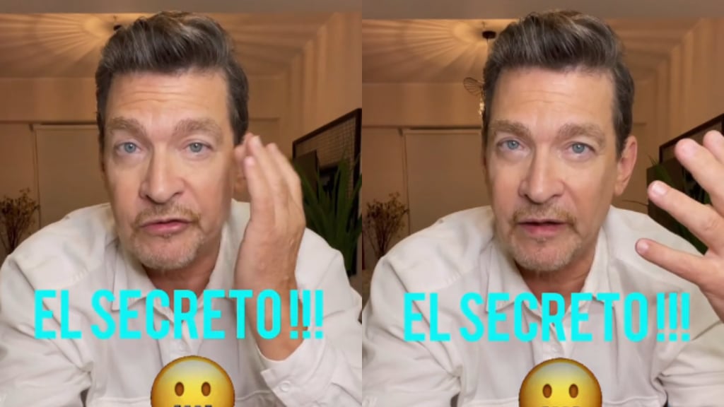 Sebastián Ligarde revela que se coloca su propia orina para tener un rostro rejuvenecido