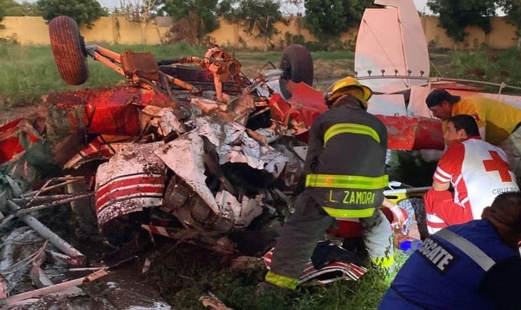 VIDEO: Captan cómo avioneta se desploma tras revelar sexo del bebé de una pareja en Sinaloa