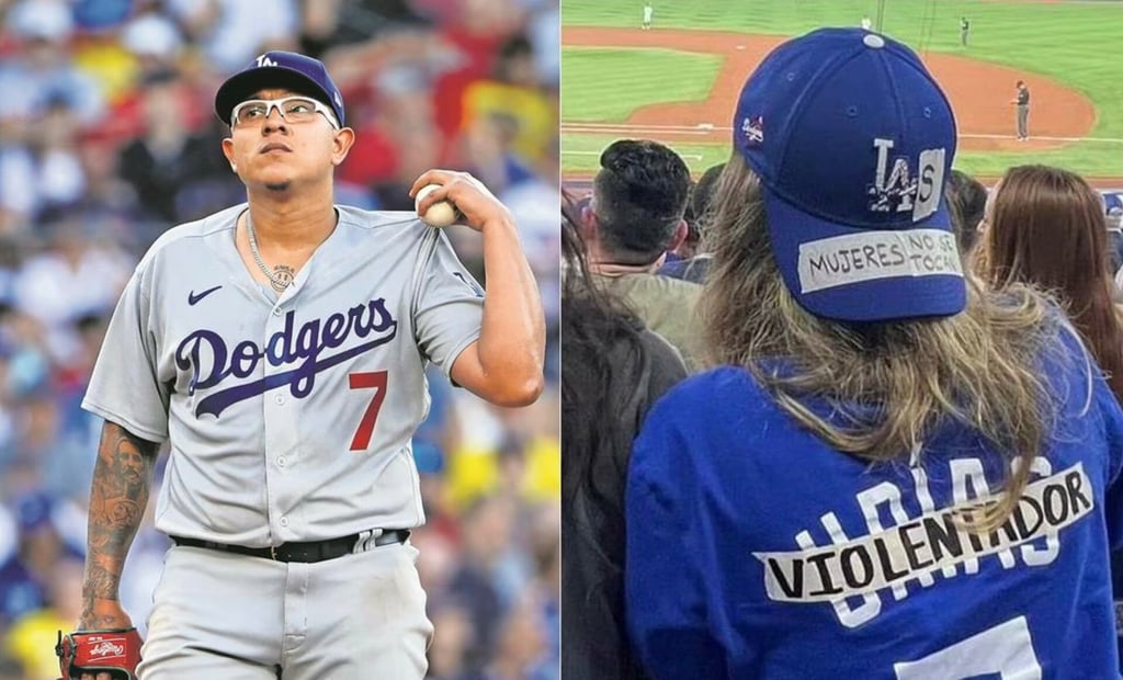 Julio Urías y el fuerte repudio de dos aficionadas de los Dodgers: Las mujeres no se tocan