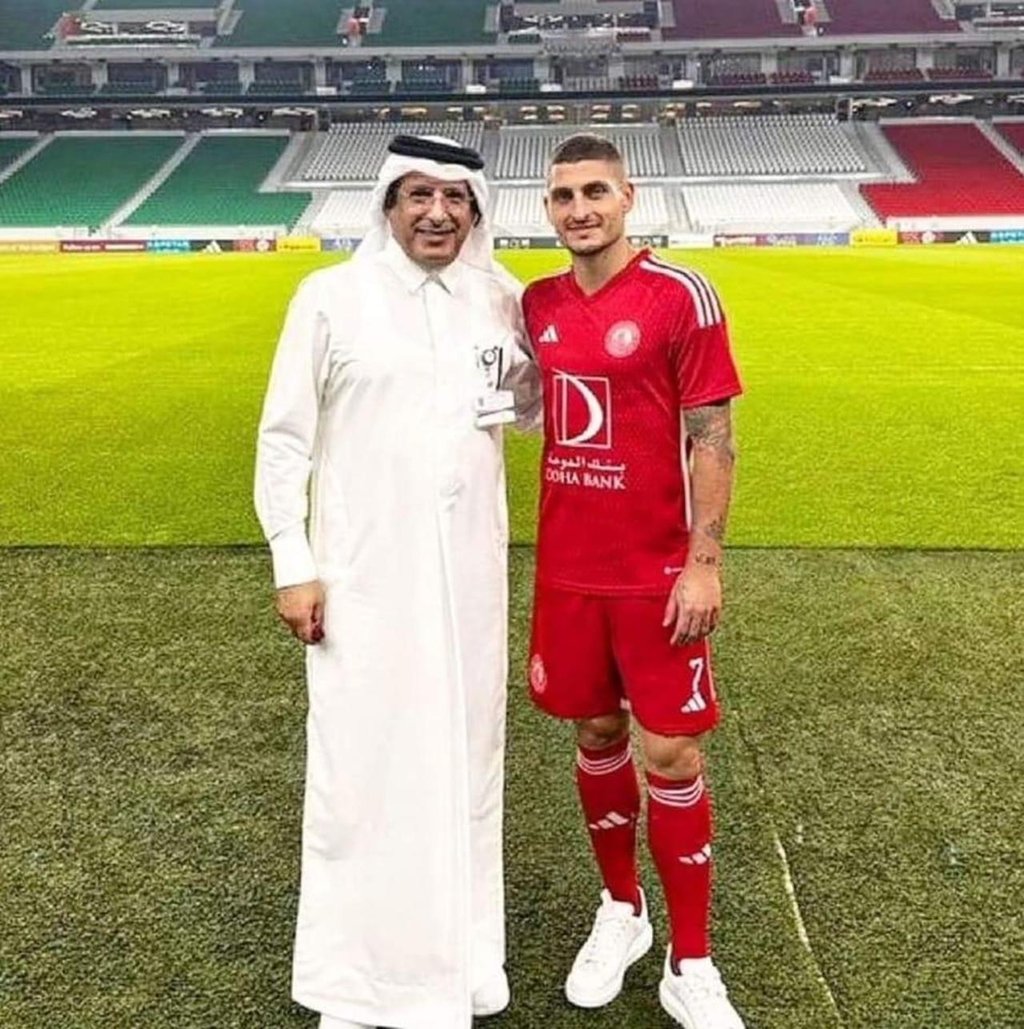Fichaje. Marco Verratti fichó por el AlArabi SC de Catar.