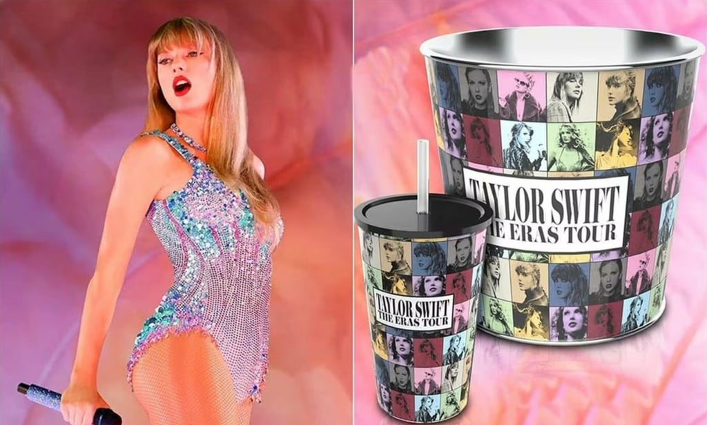 ¡Atención, swifties! Esto costará la palomera y el vaso de The Eras Tour en Cinépolis