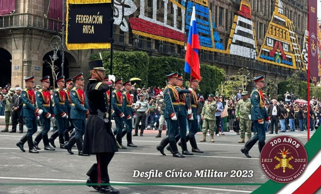 Participación de tropas rusas en desfile militar de México desata polémica