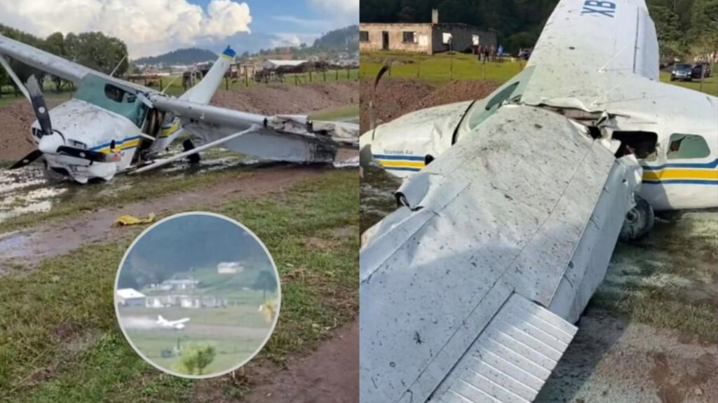 Avioneta que transportaba a los Varones de Culiacán se accidenta en sierra de Durango