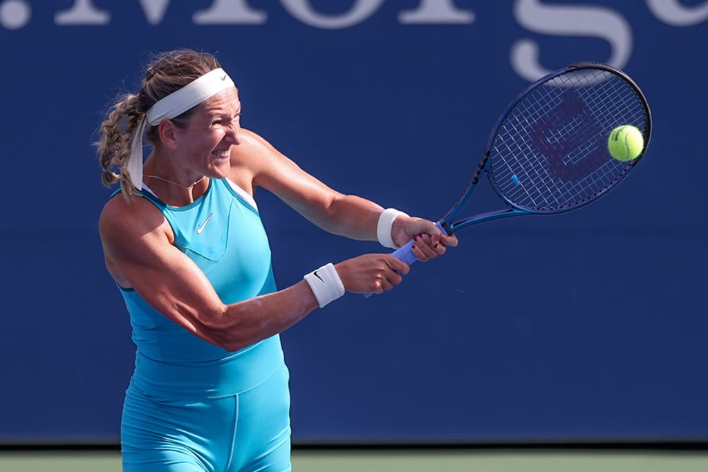 Triunfo.  La bielorrusa Victoria Azarenka venció por 6-1y 6-1 a la estadounidense Robin Montgomery. 