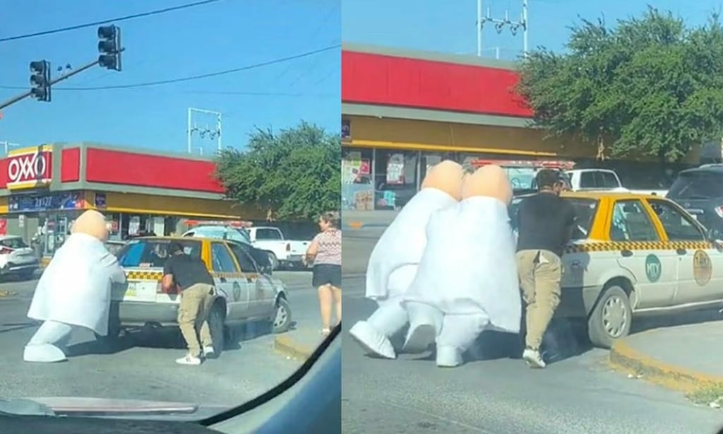 ¿Mejor que Batman? Botargas del Dr. Simi 'rescatan' a taxista y se viralizan en TikTok