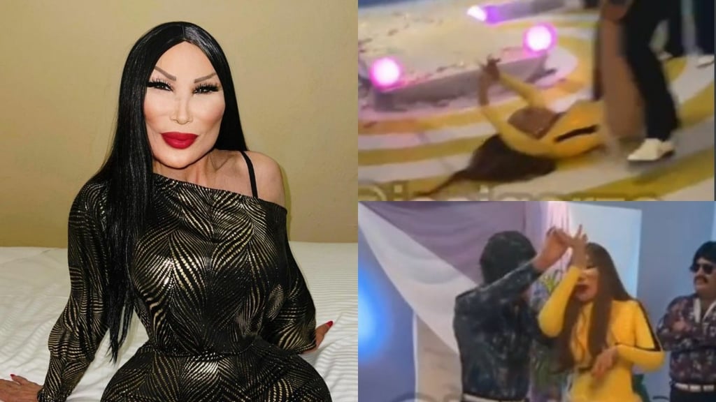 VIDEO: Lyn May sufre tremenda caída en Monterrey y preocupa a sus fans