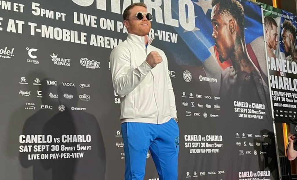 'Canelo' Álvarez y Jermell Charlo llegan a Las Vegas; 'Iron Man' advierte al mexicano