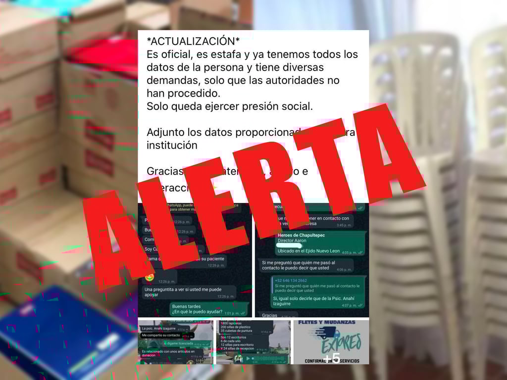 Alertan por estafa en donaciones a instituciones educativas
