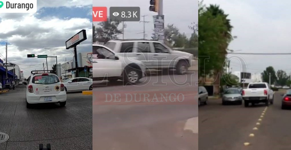 VIDEO: Motociclista exhiben a 'malos' conductores en Durango