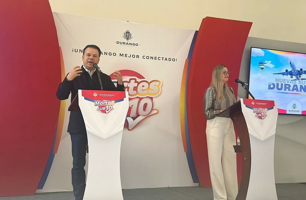 Anuncian nuevos vuelos de la aerolínea TAR en Durango