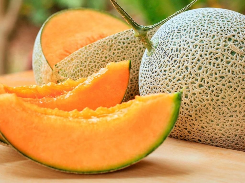 El melón es una de las frutas con mayor contenido en agua.