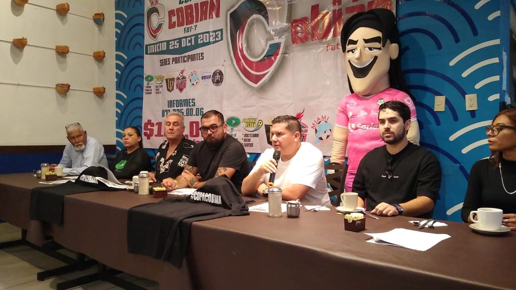 Lanzan la primera edición de la Copa Cobián de Futbol 7
