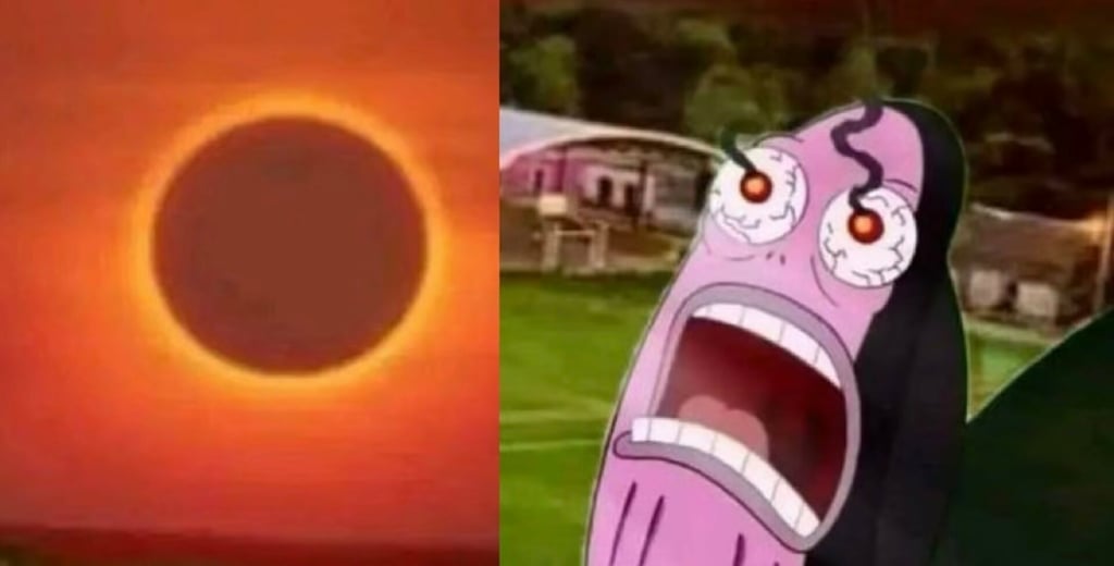 Así se vio el eclipse solar... con memes