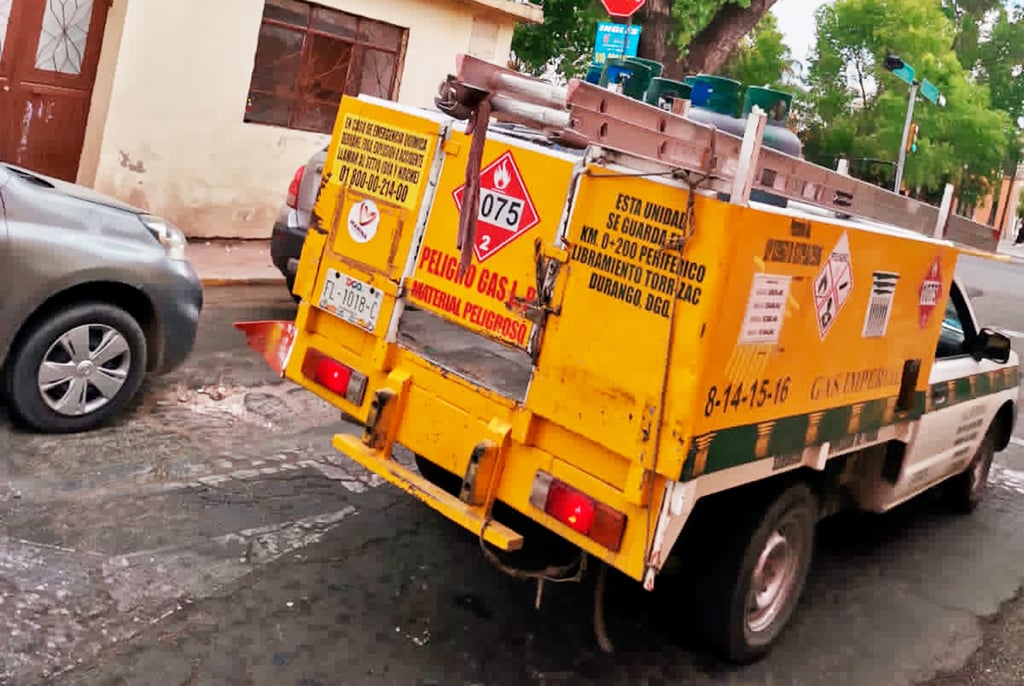 De 557.70 pesos, el cilindro de gas en Durango capital