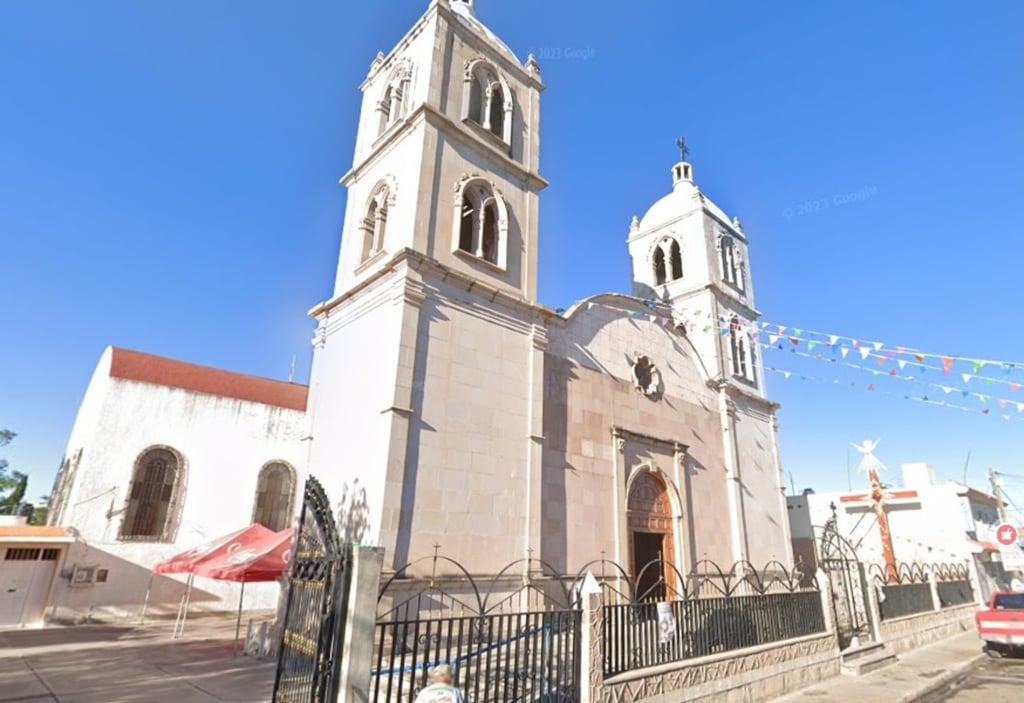 Investigación. Autoridades investigan el robo de un cáliz del templo de 'Nuestra Señora del Sagrado Corazón'.