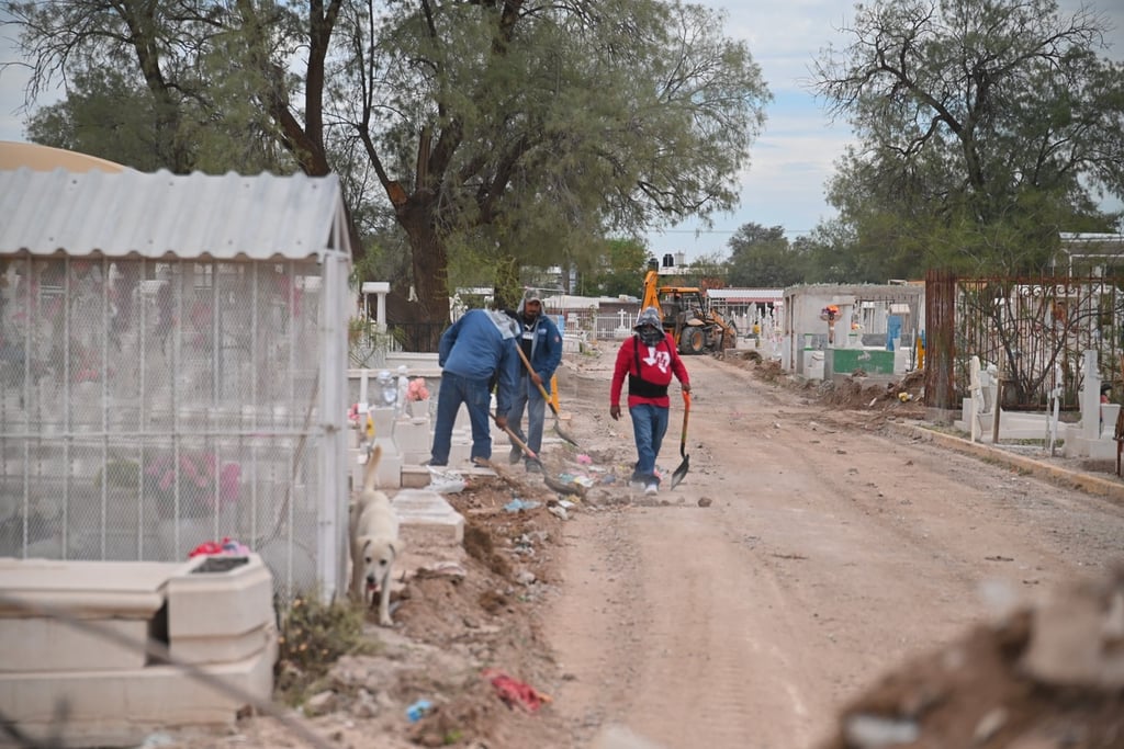 Agua. Solo se permitirá el uso de agua para el lavado de tumbas, y no para colocar agua en floreros.