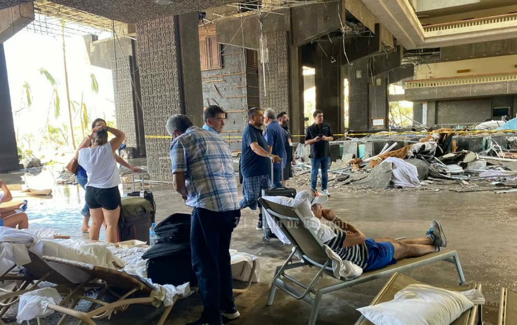 Imágenes que duelen: Acapulco, un día después del impacto del huracán Otis